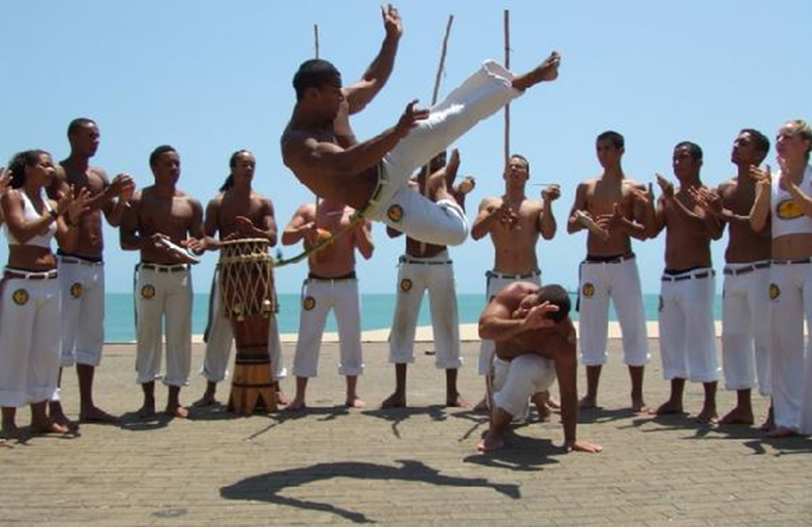 Roda de capoeira en Brasil